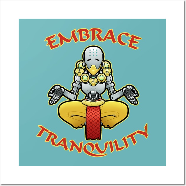 Embrace Tranquility Wall Art by Red_Flare_Art